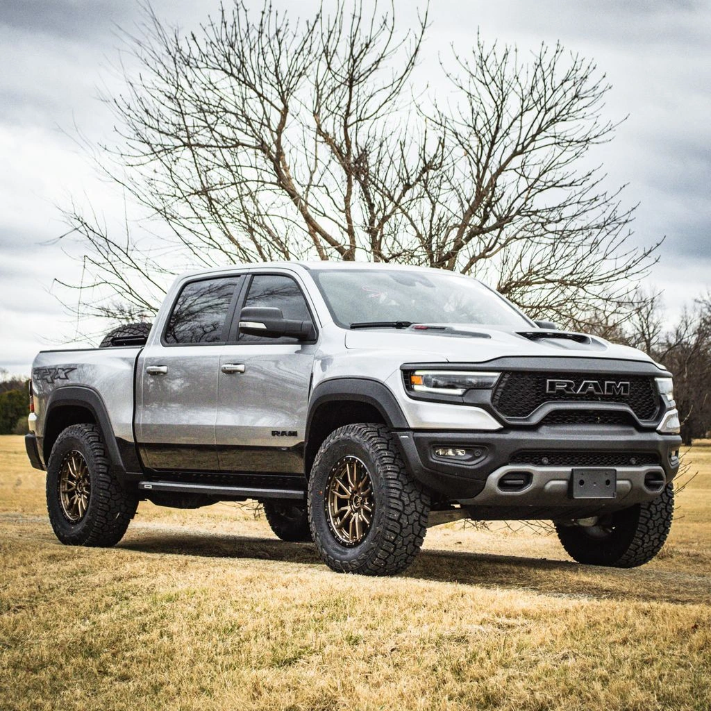 2024 Ram 1500 TRX three-quarter rear view on asphalt